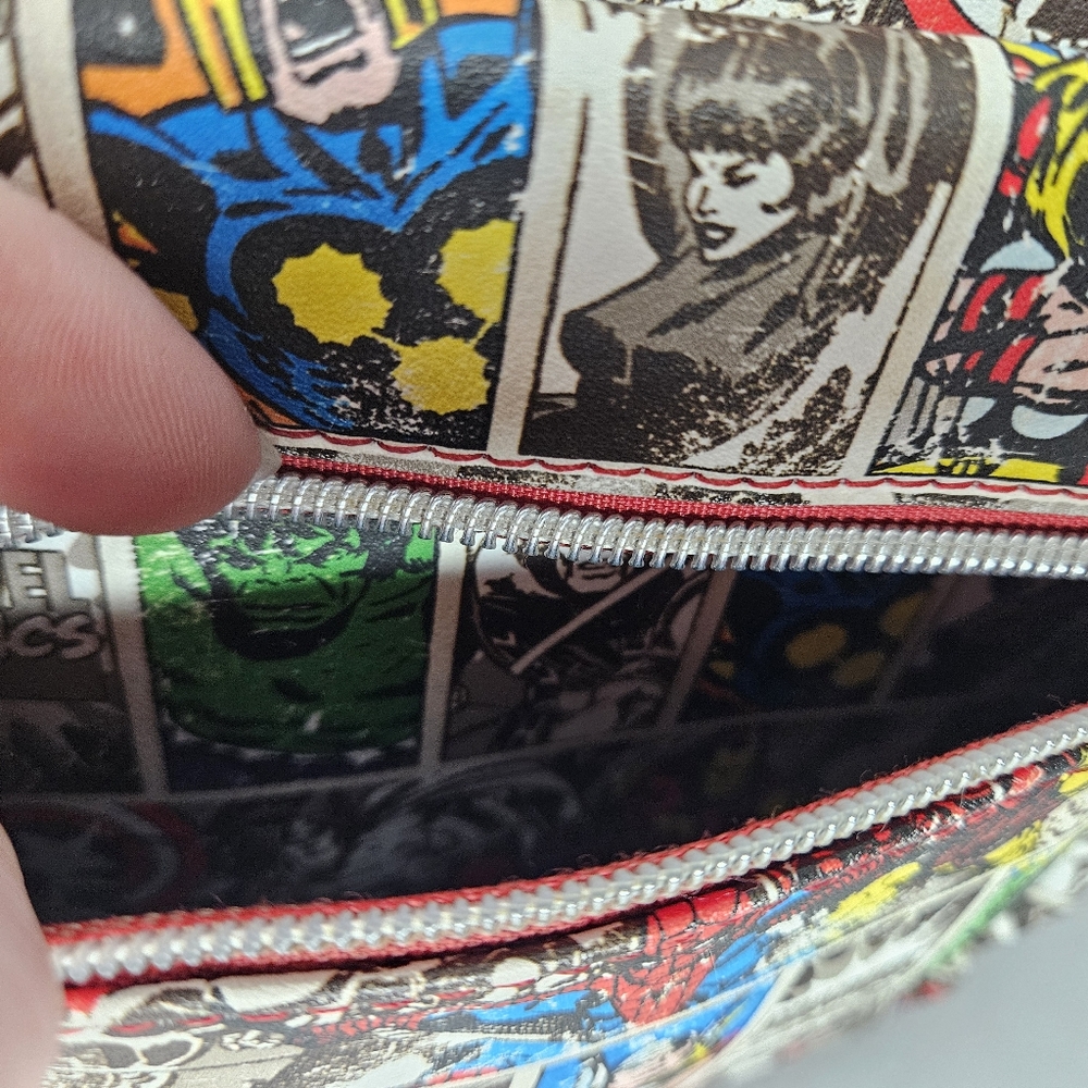 Loungefly Marvel Comic Strip Captain America Thor… - image 7